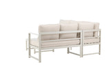 Iris Hoekloungeset - Creme - Loungesets - Rebellenclub