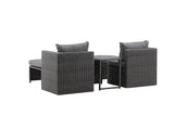 Jade Loungeset - Zwart - Loungesets - Rebellenclub