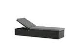 Jade Tuin Ligbed - Zwart - Ligstoelen - Rebellenclub