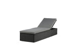 Jade Tuin Ligbed - Zwart - Ligstoelen - Rebellenclub