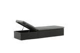 Jade Tuin Ligbed - Zwart - Ligstoelen - Rebellenclub