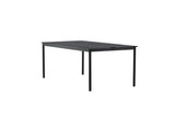 Jules Tuintafel - 200 x 100 cm - Zwart - Rechthoekige Tuintafels - Rebellenclub