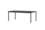 Jules Tuintafel - 200 x 100 cm - Zwart - Rechthoekige Tuintafels - Rebellenclub