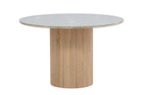 Junon Eetkamertafel - ⌀120cm - Wit