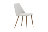 Kangasala Eetkamerstoel - Set van 2 - Beige Linnen - Eetkamerstoelen - Rebellenclub