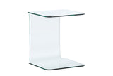 Laurino Sidetable - 45x45cm - Transparant - - Rebellenclub