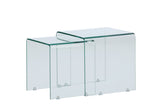 Laurino Sidetable - Set van 2 - Transparant