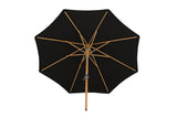 Lavra Parasol - ø270cm - Zwart - Parasols - Rebellenclub