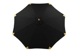 Lavra Parasol - ø270cm - Zwart - Parasols - Rebellenclub