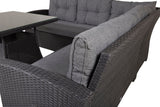 Lembe Hoekloungeset - Zwart Grijs - Loungesets - Rebellenclub
