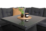 Lembe Hoekloungeset - Zwart Grijs - Loungesets - Rebellenclub