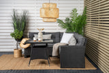 Lembe Hoekloungeset - Zwart Grijs - Loungesets - Rebellenclub