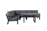 Lilium Hoekloungeset - Zwart - Loungesets - Rebellenclub