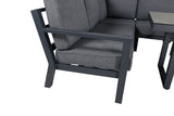 Lilium Hoekloungeset - Zwart - Loungesets - Rebellenclub
