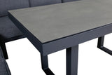 Lilium Hoekloungeset - Zwart - Loungesets - Rebellenclub
