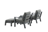 Lilium Loungeset - Zwart - Loungesets - Rebellenclub
