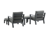 Lilium Loungeset - Zwart - Loungesets - Rebellenclub