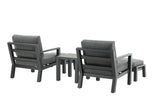 Lilium Loungeset - Zwart - Loungesets - Rebellenclub