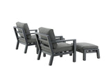 Lilium Loungeset - Zwart - Loungesets - Rebellenclub