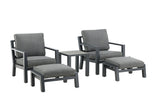 Lilium Loungeset - Zwart - Loungesets - Rebellenclub