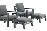 Lilium Loungeset - Zwart - Loungesets - Rebellenclub