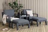 Lilium Loungeset - Zwart - Loungesets - Rebellenclub