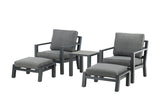 Lilium Loungeset - Zwart - Loungesets - Rebellenclub