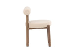 Loïs - Eetkamerstoel - Set van 2 - Ecru - - Rebellenclub