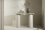 Mahigan Bijzettafel - 130 x 40 - Beige - - Rebellenclub