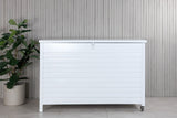 Malva Kussen Opbergbox - 150 x 90cm - Wit - Opbergbox kussens - Rebellenclub