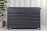 Malva Kussen Opbergbox - 150 x 90cm - Zwart - Opbergbox kussens - Rebellenclub