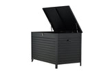 Malva Kussen Opbergbox - 150 x 90cm - Zwart - Opbergbox kussens - Rebellenclub