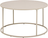 Mando Salontafel - ø80 cm - Greige - - Rebellenclub