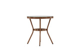 Maris Tuintafel - ø70cm - Bruin - Bistrotafels - Rebellenclub