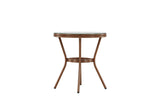 Maris Tuintafel - ø70cm - Bruin - Bistrotafels - Rebellenclub