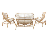 Merit Loungeset - Naturel Rattan - Loungesets - Rebellenclub