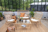 Merit Loungeset - Naturel Rattan - Loungesets - Rebellenclub