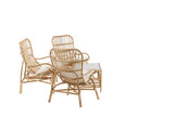 Merit Loungeset - Naturel Rattan - Loungesets - Rebellenclub