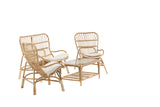 Merit Loungeset - Naturel Rattan - Loungesets - Rebellenclub
