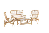 Merit Loungeset - Naturel Rattan - Loungesets - Rebellenclub