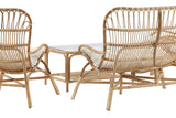 Merit Loungeset - Naturel Rattan - Loungesets - Rebellenclub