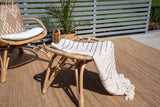 Merit Tuin Loungestoel - Naturel Rattan - Loungestoelen - Rebellenclub