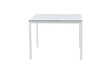 Mimos Tuintafel - 150 x 100cm - Wit - Rechthoekige Eetkamertafels - Rebellenclub