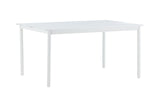 Mimos Tuintafel - 150 x 100cm - Wit - Rechthoekige Eetkamertafels - Rebellenclub