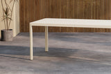 Minosa Tuintafel - 200 x 90 cm - Beige - Rechthoekige Tuintafels - Rebellenclub