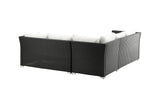 Minto Hoekloungeset - Zwart - Loungesets - Rebellenclub