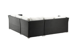 Minto Hoekloungeset - Zwart - Loungesets - Rebellenclub