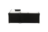 Minto Hoekloungeset - Zwart - Loungesets - Rebellenclub
