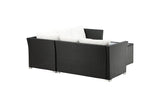 Minto Hoekloungeset - Zwart - Loungesets - Rebellenclub