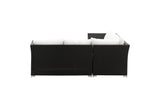 Minto Hoekloungeset - Zwart - Loungesets - Rebellenclub